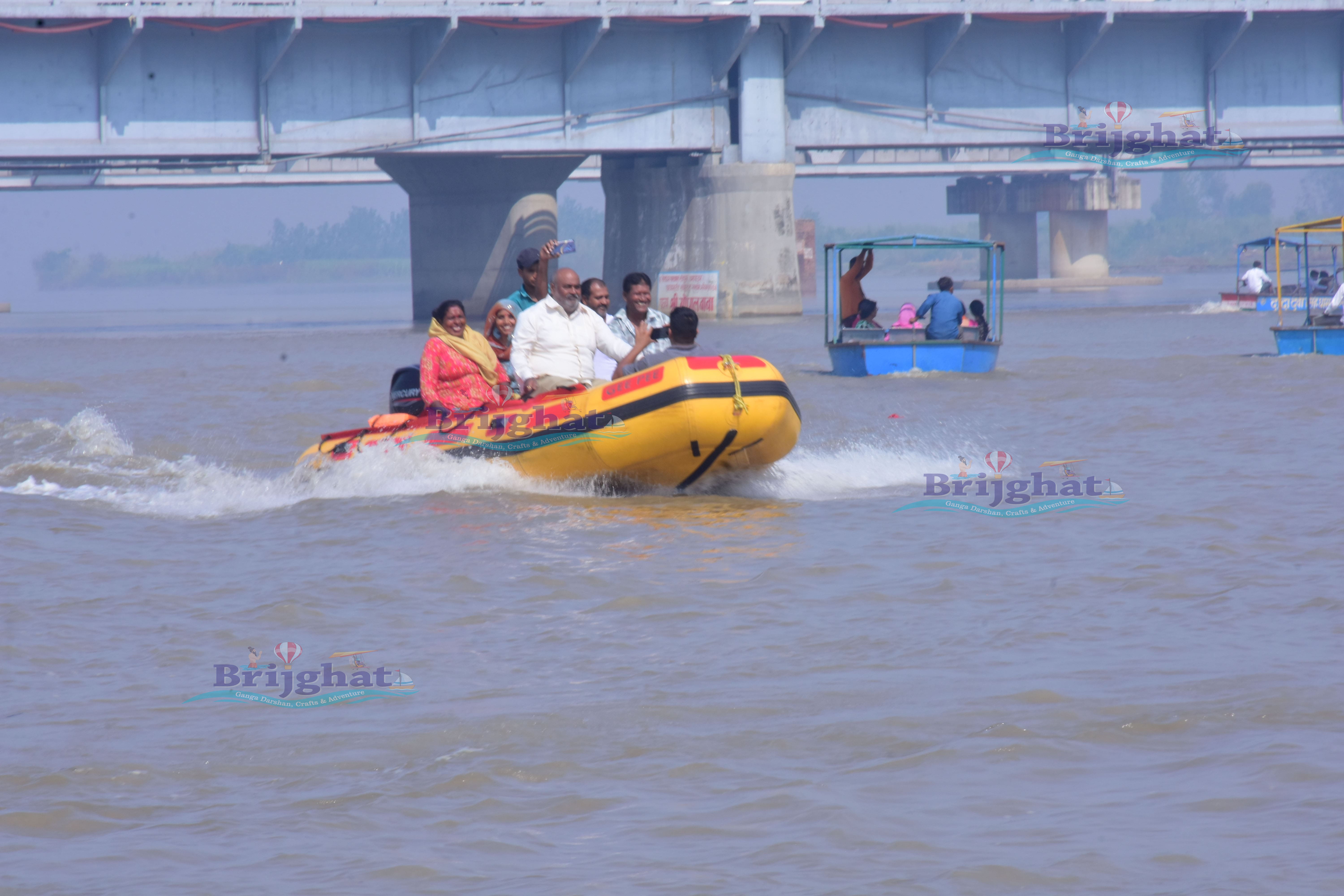 Speed Boating in Brijghat