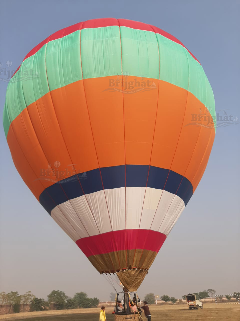 Hot air Balloon in Brijghat